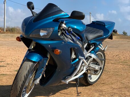 1999 Yamaha YZF-R1, синий, 450000 рублей, вид 2