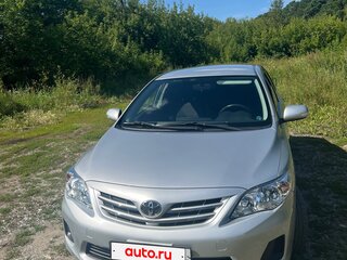 2012 Toyota Corolla X (E140, E150) Рестайлинг, серебристый, 1480000 рублей, вид 2