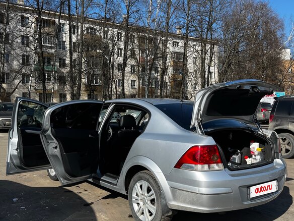 2008 Opel Astra H Рестайлинг, серебристый, 440000 рублей - вид 6