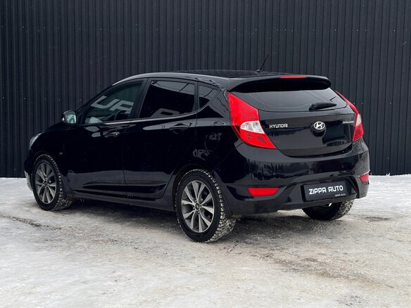 2013 Hyundai Solaris I, чёрный - вид 5