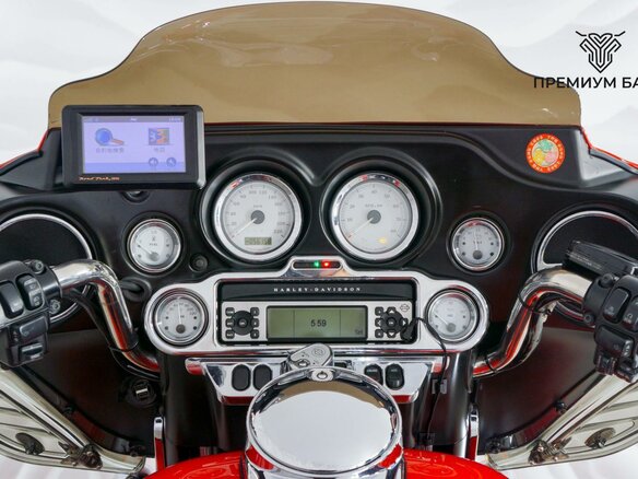 2010 Harley-Davidson Street Glide, красный, 977000 рублей - вид 11