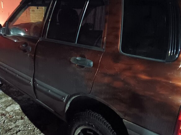 2000 Chevrolet Tracker II, коричневый, 470000 рублей - вид 7