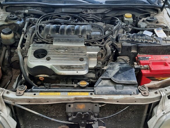 2003 Nissan Maxima V (A33), серый, 350000 рублей - вид 27