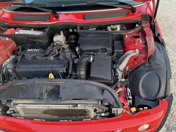 2004 Mini Hatch Cooper I (R50), красный, 650000 рублей - вид 9