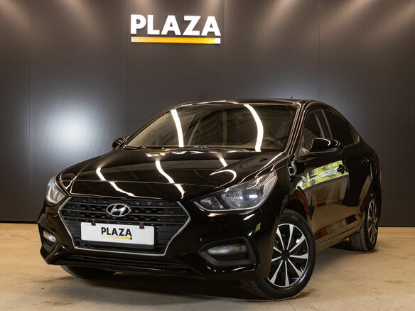 2019 Hyundai Solaris II, чёрный, 1099000 рублей