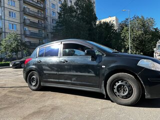 2007 Nissan Tiida I, чёрный, 375000 рублей, вид 2