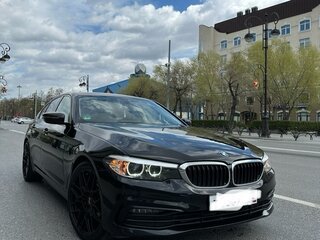 2019 BMW 5 серии 530d VII (G30/G31/G38), чёрный, 3500000 рублей, вид 1