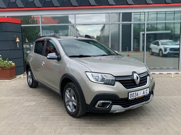 2019 Renault Sandero Stepway II Рестайлинг, бежевый, 959900 рублей - вид 1