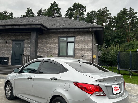 2013 Hyundai Solaris I, серебристый - вид 6