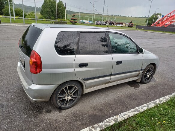 2003 Mitsubishi Space Star I Рестайлинг, серебристый, 430000 рублей - вид 1