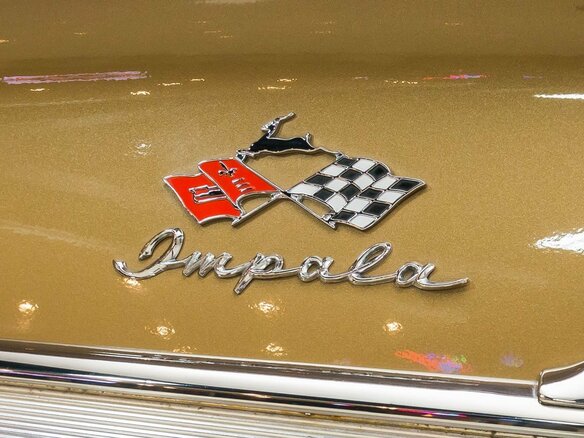 1958 Chevrolet Impala II, коричневый - вид 23