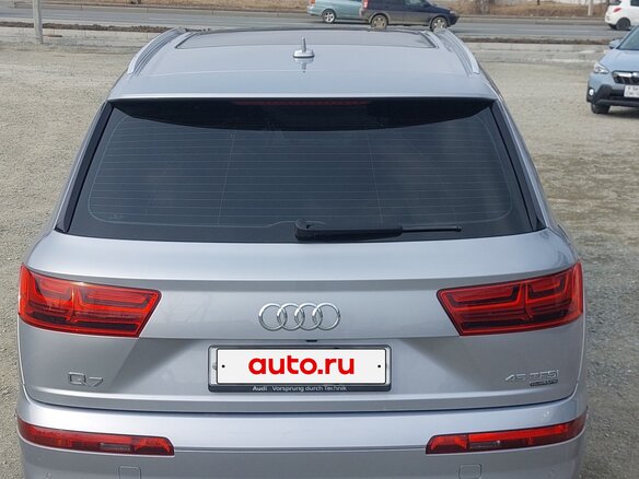 2019 Audi Q7 II (4M), серебристый, 4400000 рублей - вид 6