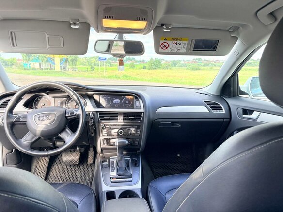 2013 Audi A4 IV (B8) Рестайлинг, белый, 1250000 рублей - вид 9