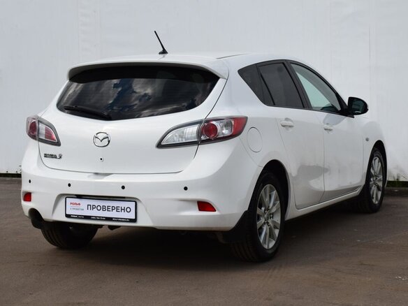 2012 Mazda 3 II (BL) Рестайлинг, белый - вид 4