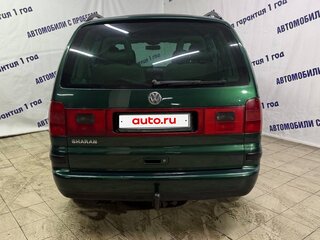 2002 Volkswagen Sharan I Рестайлинг, зелёный, 535000 рублей, вид 4