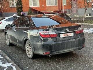 2015 Toyota Camry VII (XV50) Рестайлинг, чёрный, 2400000 рублей, вид 4