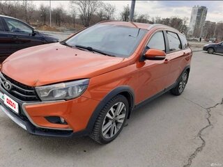 2018 Lada (ВАЗ) Vesta SW Cross I, оранжевый, 1120000 рублей, вид 1