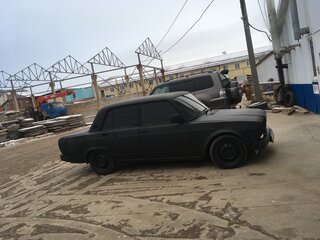 2005 Lada (ВАЗ) 2107, чёрный, 240000 рублей, вид 2