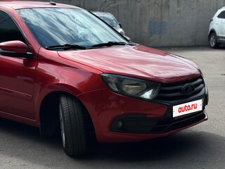 2020 Lada (ВАЗ) Granta I Рестайлинг, красный, 750000 рублей, вид 2