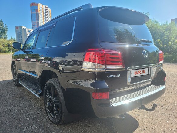 2012 Lexus LX 570 III Рестайлинг, чёрный, 4600000 рублей - вид 5