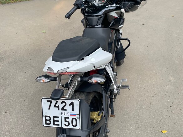 2016 Bajaj Pulsar NS 200, белый, 155000 рублей - вид 5