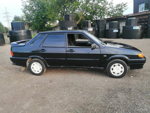 2012 Lada (ВАЗ) 2115, чёрный - вид 8