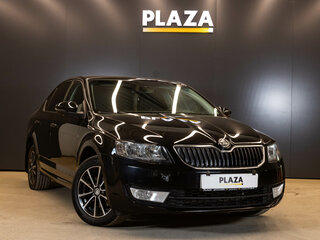 2014 Skoda Octavia III (A7), чёрный, 1129000 рублей, вид 2