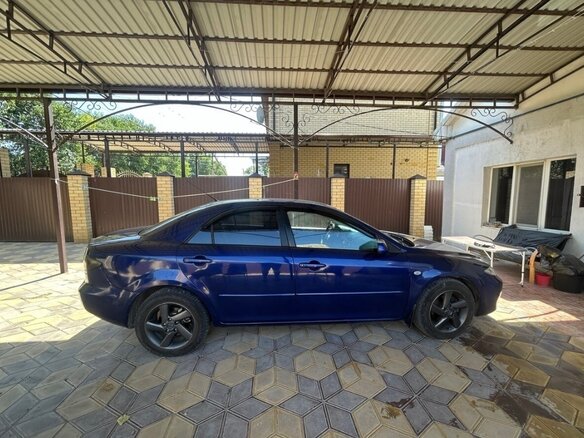 2004 Mazda 6 I (GG), синий - вид 2
