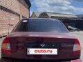 2007 Hyundai Accent ТагАЗ II, красный, 580000 рублей - вид 1