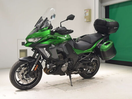 2019 Kawasaki Versys 1000, зелёный, 1250000 рублей, вид 2