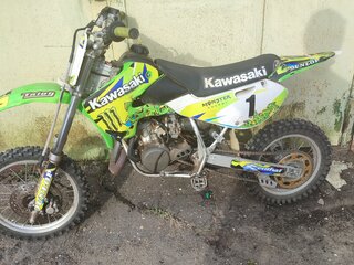 2015 Kawasaki KX 65, зелёный, 170000 рублей, вид 2