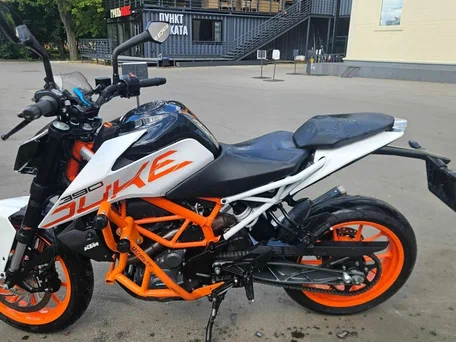 2020 KTM 390 Duke, оранжевый, 390000 рублей, вид 3