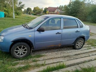 2007 Lada (ВАЗ) Kalina I, серый, 140000 рублей, вид 4