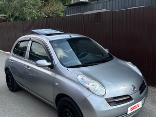 2003 Nissan Micra III (K12), серебристый, 350000 рублей, вид 3
