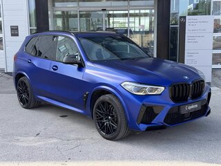 2021 BMW X5 M Competition III (F95), синий, 13500000 рублей, вид 3