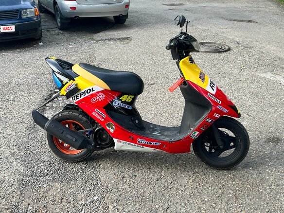 2005 Honda Dio, красный, 48000 рублей - вид 8