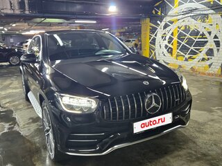 2021 Mercedes-Benz GLC Coupe AMG 43 AMG I (C253) Рестайлинг, чёрный, 8700000 рублей, вид 4