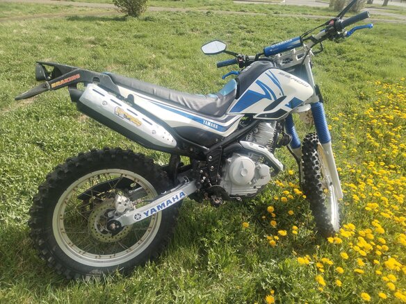 2005 Yamaha XT250 Serow, белый, 230000 рублей - вид 12