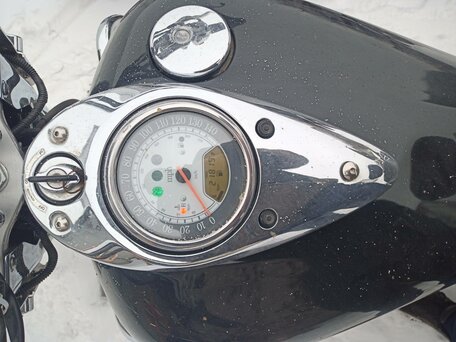 2007 Kawasaki VN1600 Vulcan, чёрный, 490000 рублей, вид 1