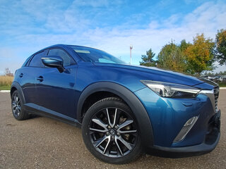 2016 Mazda CX-3 I, синий, 1680000 рублей, вид 2