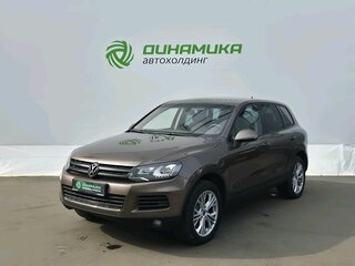2012 Volkswagen Touareg II, коричневый, 1395000 рублей, вид 1