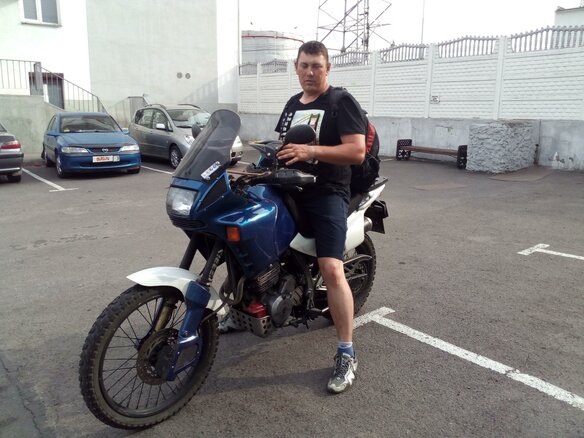 1993 Honda NX, синий, 300000 рублей - вид 23