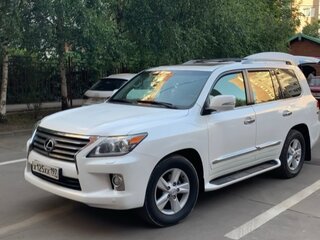2012 Lexus LX 570 III Рестайлинг, белый, 4199999 рублей, вид 1