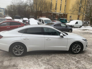 2020 Hyundai Sonata VIII (DN8), белый, 1900000 рублей, вид 2