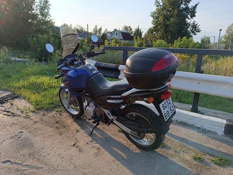 2001 Suzuki XF 650 Freewind, синий, 350000 рублей, вид 2