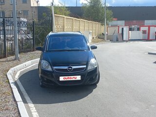 2008 Opel Zafira B Рестайлинг, чёрный, 530000 рублей, вид 2