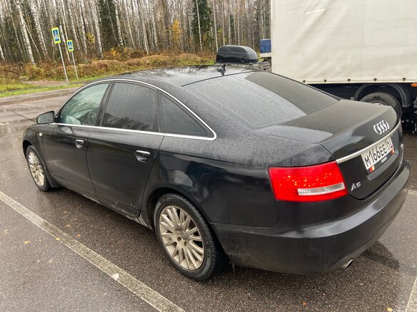2007 Audi A6 III (C6), чёрный, 630000 рублей - вид 8