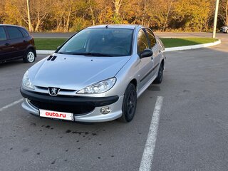 2007 Peugeot 206, серебристый, 270000 рублей, вид 2