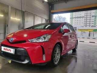 2014 Toyota Prius Alpha I (ZVW40/41) Рестайлинг, красный, 1280000 рублей, вид 5