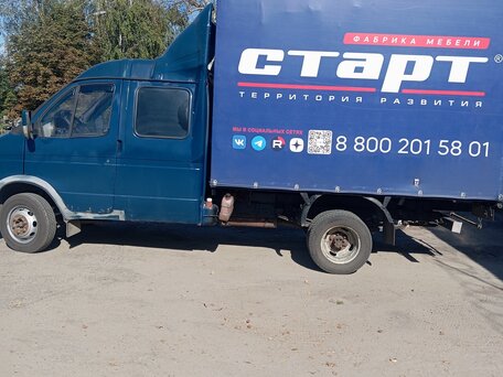 2007 ГАЗ ГАЗель (33023/330273) Фермер, синий, 600000 рублей, вид 4